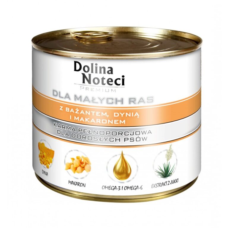 Dolina Noteci - Premium - Z Bażantem - Pies - Karma - Mokra - 185g - MiskaKarmy.pl
