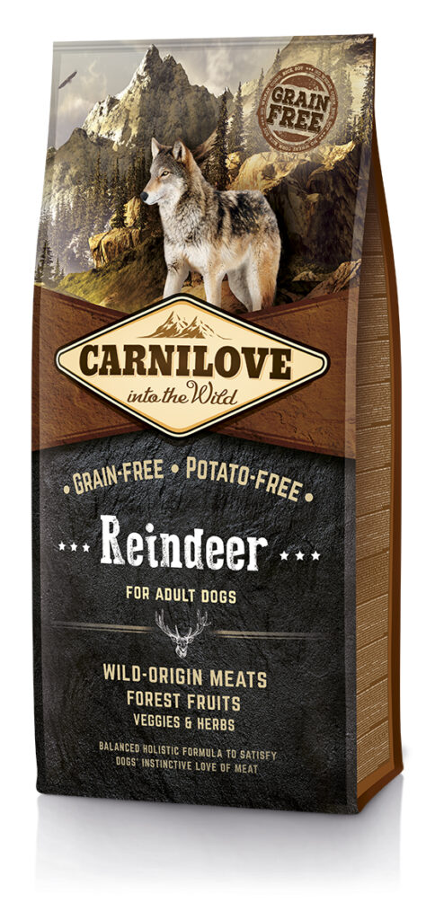 Carnilove - Reindeer - 12kg - sucha karma dla psa - MiskaKarmy.pl