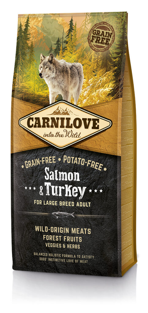 Carnilove - Salmon & turkey - Large Breed - 12kg - Sucha karma dla psa - mk.dsnet.wegrow.pl