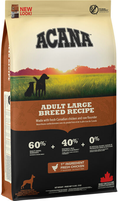 Acana Heritage Adult Large Breed - Karma sucha dla psa - MiskaKarmypl