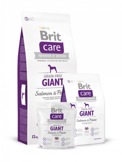 Brit Care Giant Salmon & Potato - 3kg, 12kg sucha karma dla psa miskakarmypl
