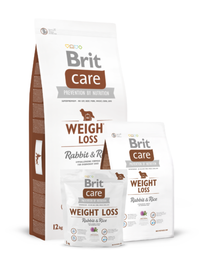 Brit Care Weight Loss 3kg, 12kg sucha karma dla psa miskarmypl