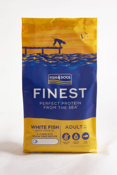 Fish4Dogs - Finest White Fish - sucha karma -1,5kg - MiskaKarmy.pl