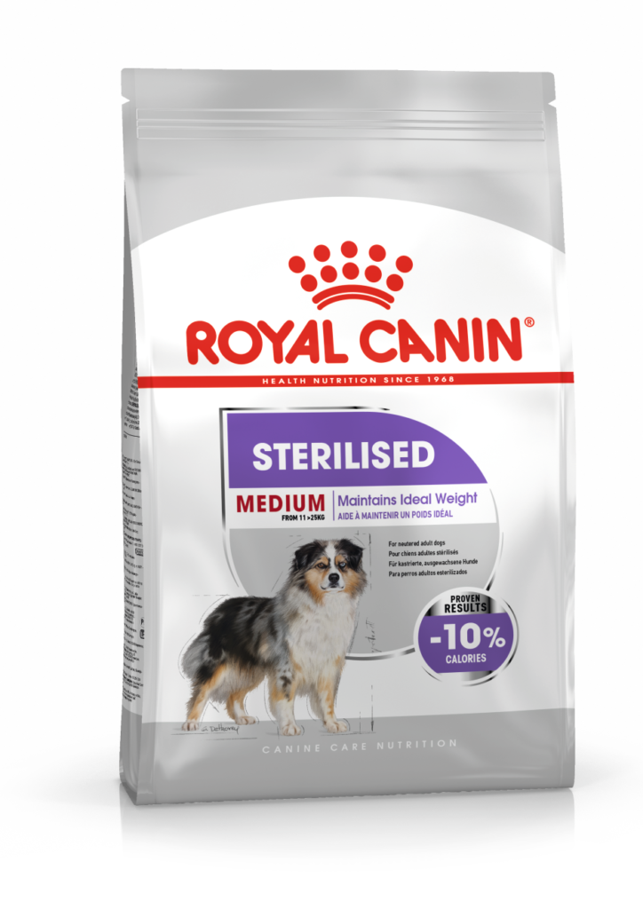 Royal Canin – Medium Syerilised- Pies - karma - sucha – 3kg – MiskaKarmy.pl