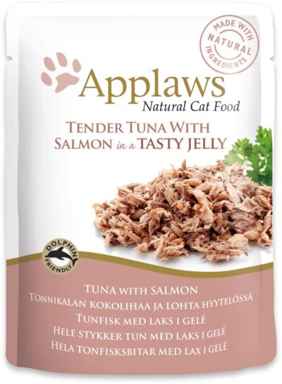 Applaws Cat - Galaretka Tuńczyk Łosoś - 70g saszetka - MiskaKarmy.pl