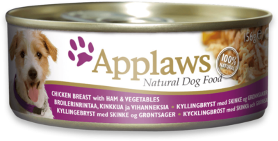 Applaws Dog - Kurczak Szynka Warzywa - 156g puszka dla psa - MiskaKarmy.pl