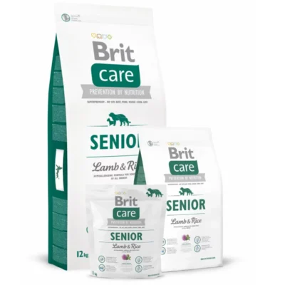 Brit Care Senior Lamb & Rice - sucha karma dla psa 3kg, 12kg miskakarmypl