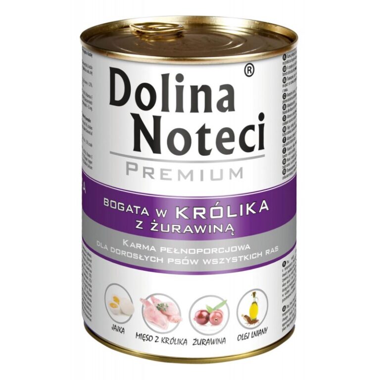 Dolina Noteci - Premium - Bogata w Królika - Pies - Karma - Mokra - 800g - MiskaKarmy.pl