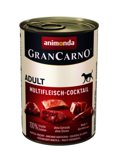 Animonda - GranCarno - Adult - Koktail Mięsny - Pies - Karma - Mokra - 400g - MiskaKarmy.pl
