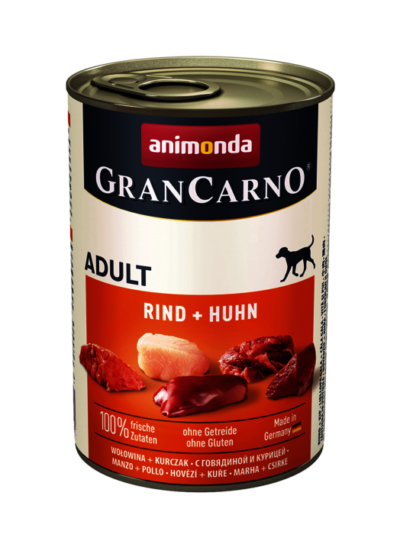Animonda - GranCarno - Adult - Wołowina - Kurczak - Pies - Karma - Mokra - 400g - MiskaKarmy.pl