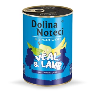 Dolina Noteci - Premium - Superfood Cielęcina - Pies - Karma - Mokra - 400g - MiskaKarmy.pl
