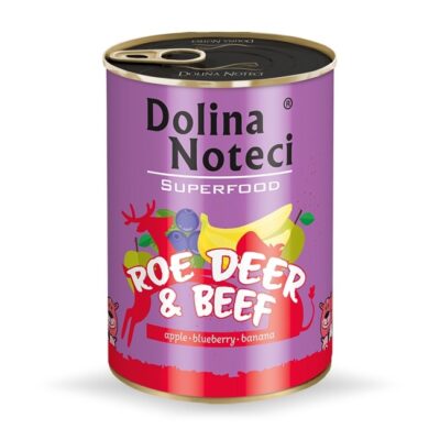 Dolina Noteci - Premium - Superfood Sarna - Pies - Karma - Mokra - 400g - MiskaKarmy.pl