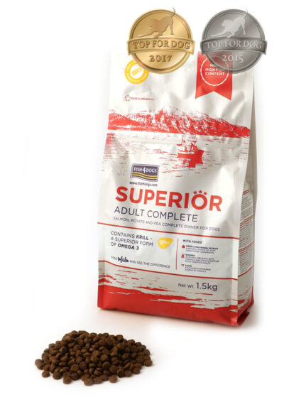 Fish4Dogs – Superior Adult- sucha karma - 6kg – nagrody – MiskaKarmy.pl