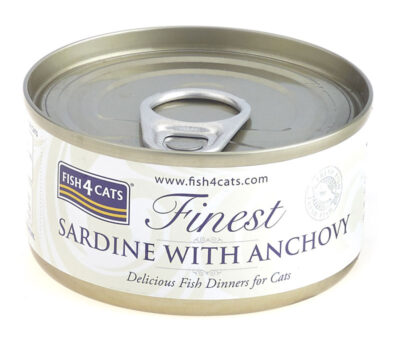 Fish4Cats – Finest Sardynka Anchois - karma mokra - 70g – MiskaKarmy.pl