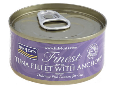 Fish4Cats – Finest Tuńczyk Anchois - karma mokra - 70g – MiskaKarmy.pl