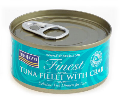 Fish4Cats – Finest Tuńczyk Krab - karma mokra - 70g – MiskaKarmy.pl