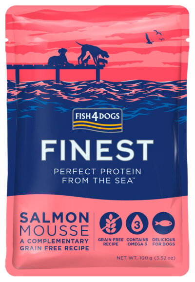 Fish4Dogs – Finest Losos Mus - karma mokra - 100g – MiskaKarmy.pl