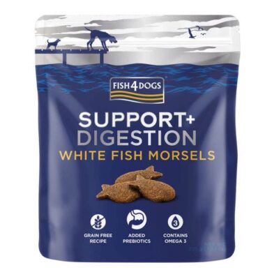 Fish4Dogs – White Fish Morsels - przysmaki – 225g - MiskaKarmy.pl