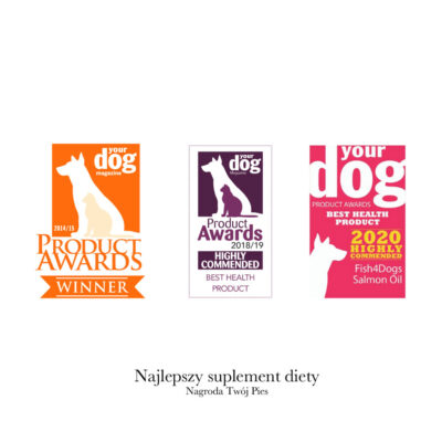 Fish4Dogs – Olej – suplement – nagrody - MiskaKarmy.pl