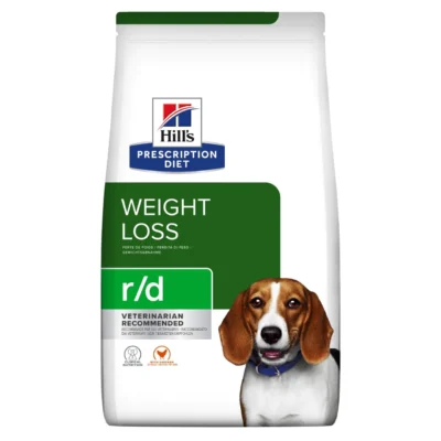 Hill’s – Prescription – R/D - Pies - karma sucha – 4kg – MiskaKarmy.pl