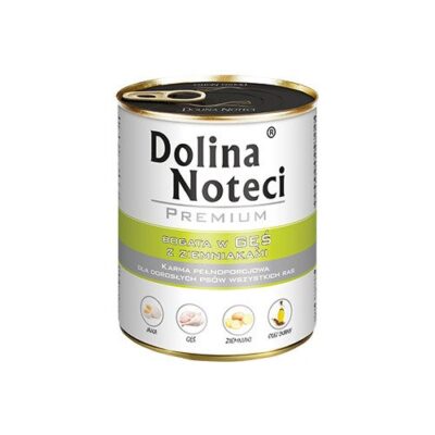 Dolina Noteci - Premium - Bogata Gęś - Pies - Karma - Mokra - 800g - MiskaKarmy.pl