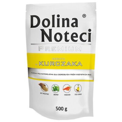 Dolina Noteci - Premium - Bogata Kurczaka - Pies - Karma - Mokra - 500g - MiskaKarmy.pl