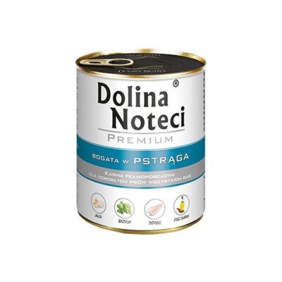 Dolina Noteci - Premium - Bogata w Pstrąga - Pies - Karma - Mokra - 800g - MiskaKarmy.pl