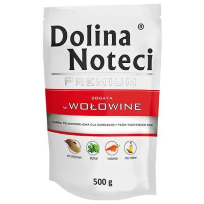 Dolina Noteci - Premium - Bogata Wołowinę - Pies - Karma - Mokra - 500g - MiskaKarmy.pl