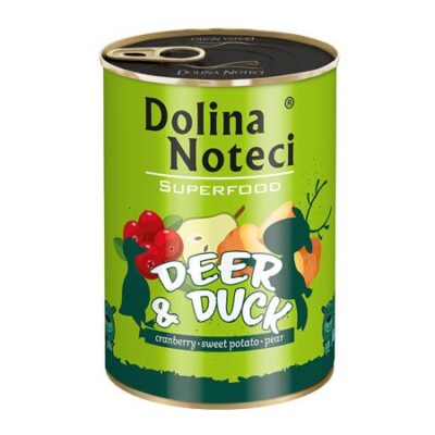 Dolina Noteci - Premium - Superfood Jeleń - Pies - Karma - Mokra - 400g - MiskaKarmy.pl