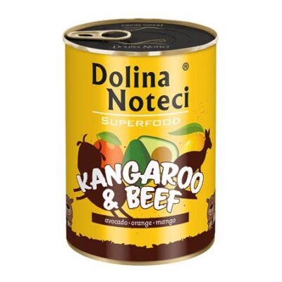 Dolina Noteci - Premium - Superfood Kangur - Pies - Karma - Mokra - 400g - MiskaKarmy.pl