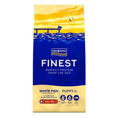Fish4Dogs – Finest White Fish Puppy- sucha karma - 6kg – MiskaKarmy.pl