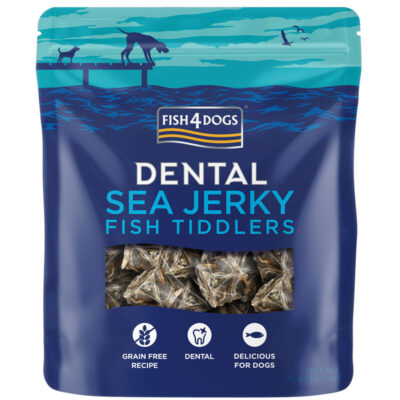 Fish4Dogs – Sea Jerky Tiddlers - przysmaki - 115g - MiskaKarmy.pl