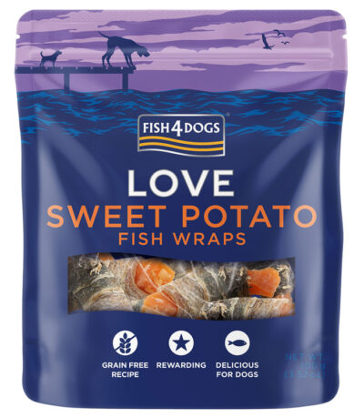 Fish4Dogs – Sweet Potato Wraps - przysmaki – 90g - MiskaKarmy.pl
