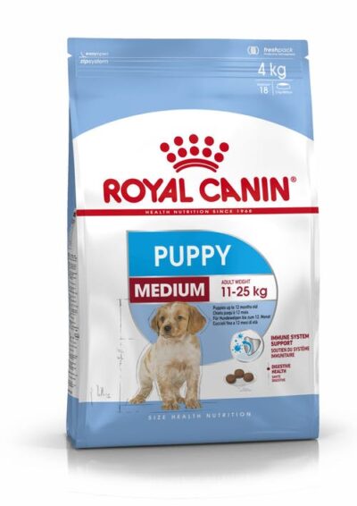 Royal Canin - Medium Puppy - 4kg - sucha karma - MiskaKarmy.pl