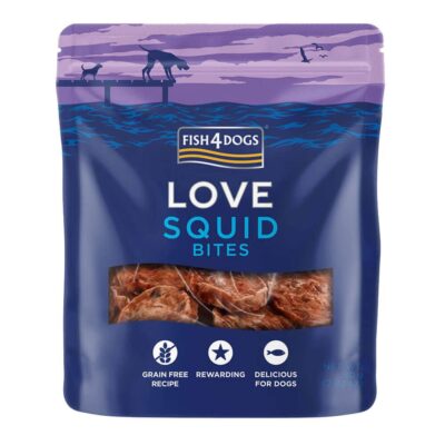 Fish4Dogs – Squid Bites - przysmaki – 80g - MiskaKarmy.pl