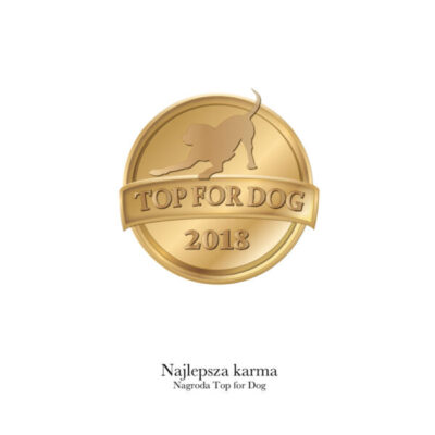 Nagroda - Top4Dog - 2018 - Miskakarmy.pl
