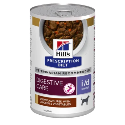 Hill’s – Prescription – I/D - Low Fat - gulasz - Pies - karma mokra – 354g – MiskaKarmy.pl