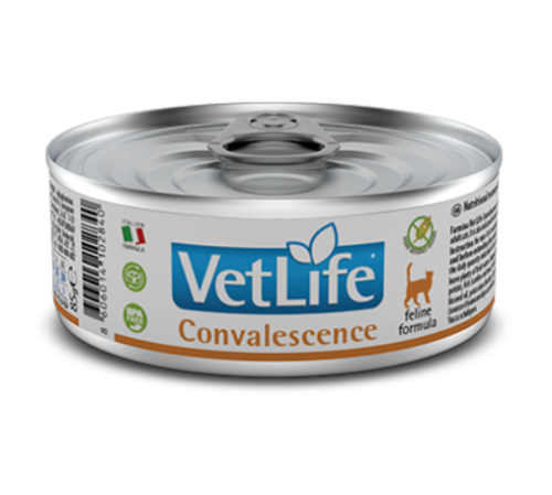 Farmina Vet Life Convalescence - Karma mokra dla kota weterynaryjna - puszka 85g - miskakarmypl