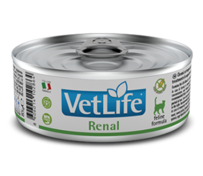 Farmina Vet Life Renal - Karma mokra dla kota weterynaryjna - puszka 85g - miskakarmypl