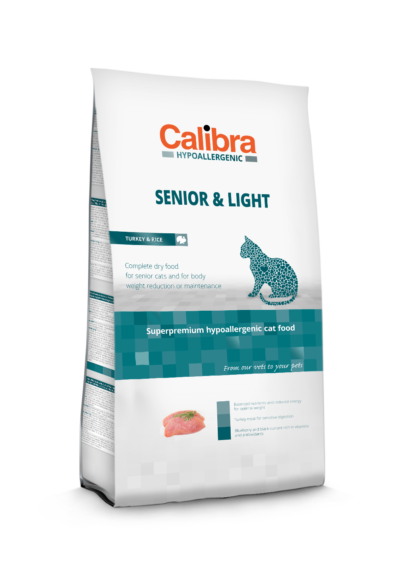 Calibra - Senior - Indyk - Ryż - Kot - Karma - Sucha - 2kg - MiskaKarmy.pl