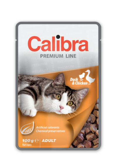 Calibra - Adult - Kaczka - Kurczak - Kot - Karma - Mokra - 100g - MiskaKarmy.pl