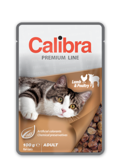 Calibra - Adult - Jagnięcina - - Kot - Karma - Mokra - 100g - MiskaKarmy.pl