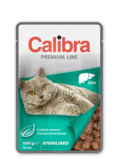 Calibra - Sterilised - Wątróbka - Kot - Karma - Mokra - 100g - MiskaKarmy.pl