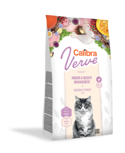 Calibra - Verve - Indoor Weight - Kot - Karma - Sucha - 750g - MiskaKarmy.pl