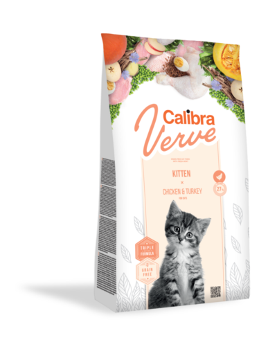 Calibra - Verve - Kitten - Kot - Karma - Sucha - 750g - MiskaKarmy.pl