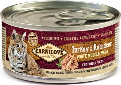 Carnilove - Chicken & Reindeer - puszka 100g - karma mokra kot - miskakarmypl