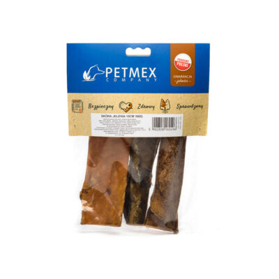 Skóra jelenia - 15cm - 100g - gryzak dla psa - rewers - miskakarmypl