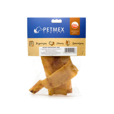Skóra wieprzowa - 100g - gryzak dla psa - rewers - miskakarmypl