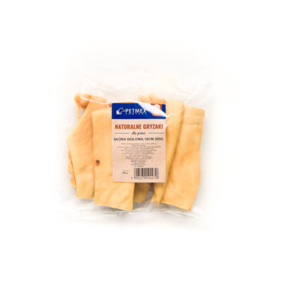 Skóra wołowa - 200g - gryzak dla psa - miskakarmypl