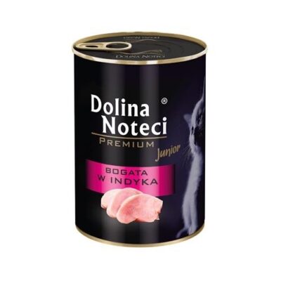 Dolina Noteci - Premium - Bogata w Indyka - Kot - Karma - Mokra - 400g - MiskaKarmy.pl